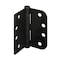 Prime-Line Door Hinge Commercial Smooth Pivot, 4 in. w/ Square & 5/8 in. Corners, Matte Black 3 Pack U 1157383 - alternate 1